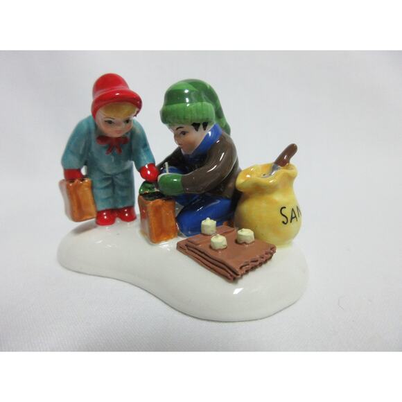 Department 56 Snow Village Making Luminaries Accessory Snow Village - Picture 1 of 6